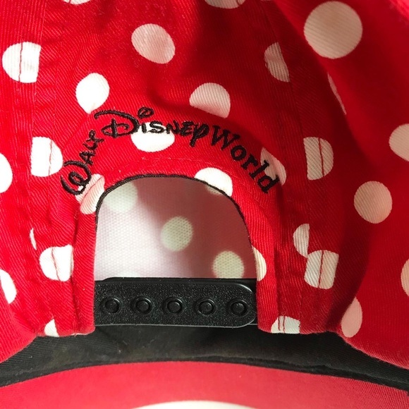 Walt Disney World Minnie Mouse ear baseball cap EUC youth (6-10 years) - Picture 8 of 8